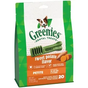 12oz Greenies Teenie Sweet Potato Treat Pack - Treats